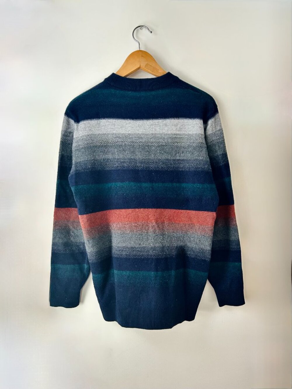 Lisha Oversized Striped Grandpa Sweater - Picture 2 of 4